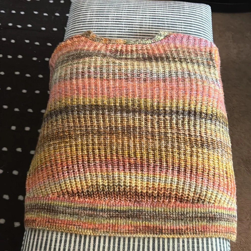 ‼️NWOT Lou & Grey for LOFT multicolored slouchy sweater‼️ - Picture 5 of 6